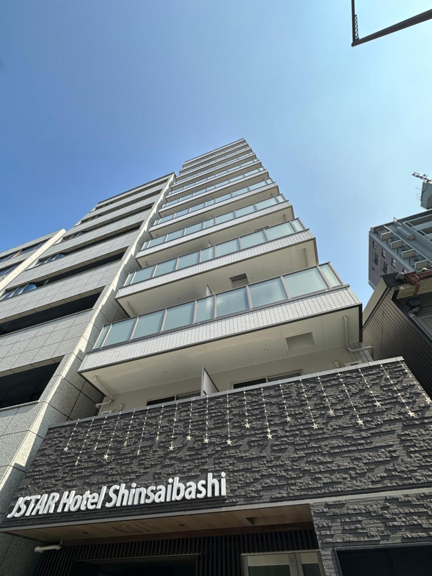 Jstar Hotel Shinsaibashi Osaka Exterior foto